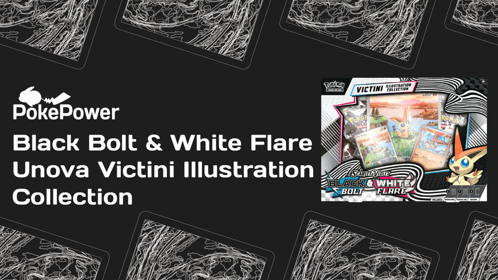 Unova Victini Illustration Collection! | Black Bolt & White Flare Showcase 🎨✨
